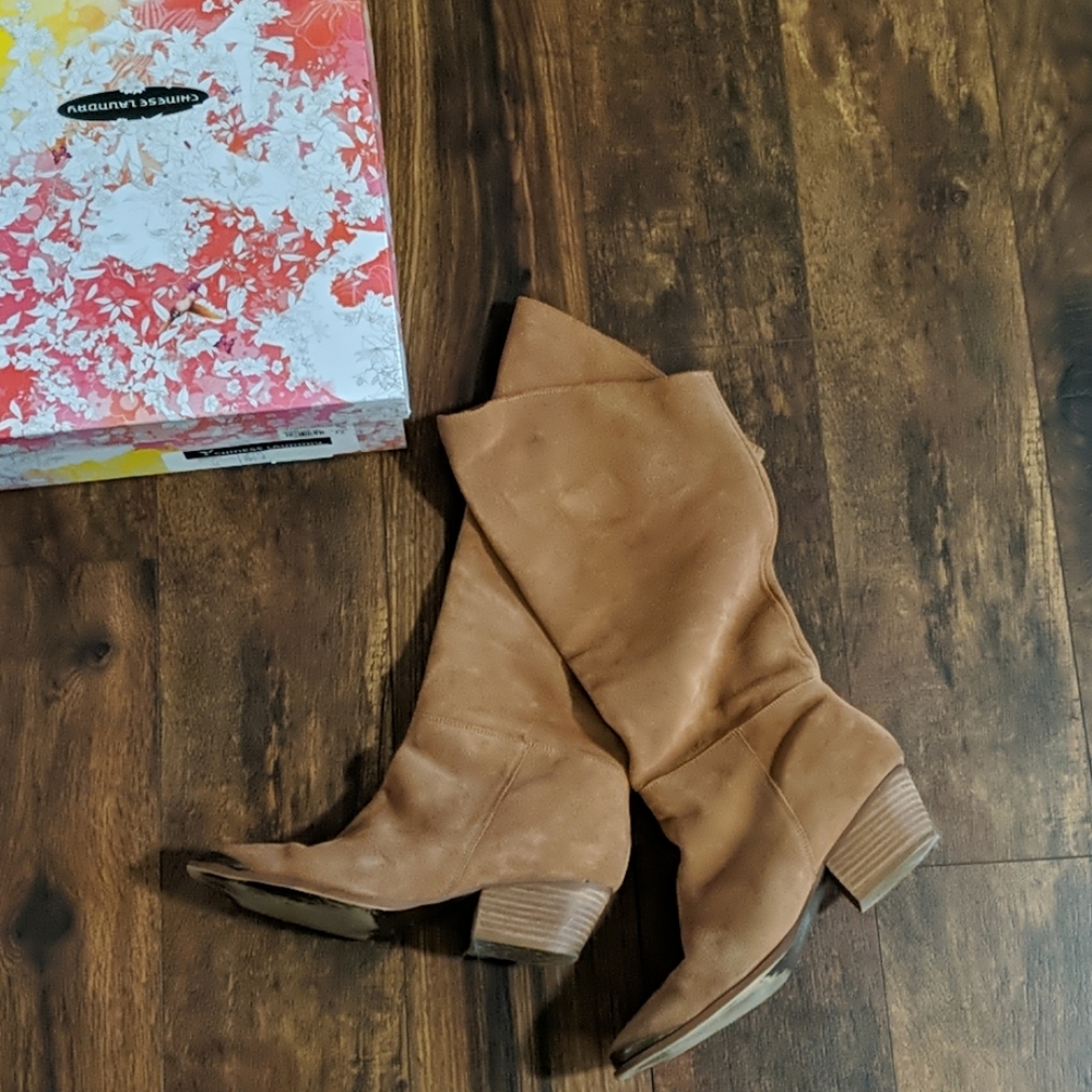 Chinese Laundry Slouchy Knee Boots
